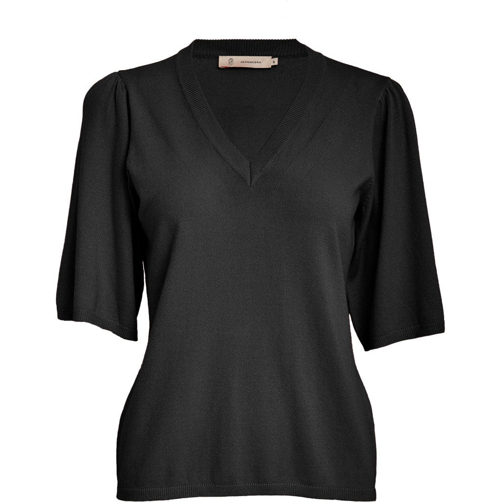 V-hals knit Peppercorn