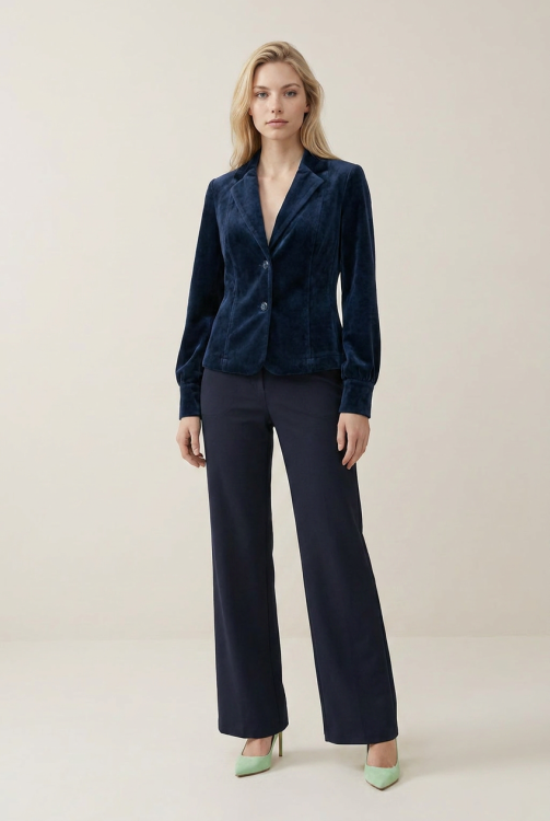 Helena Hart Blazer Lora Velour