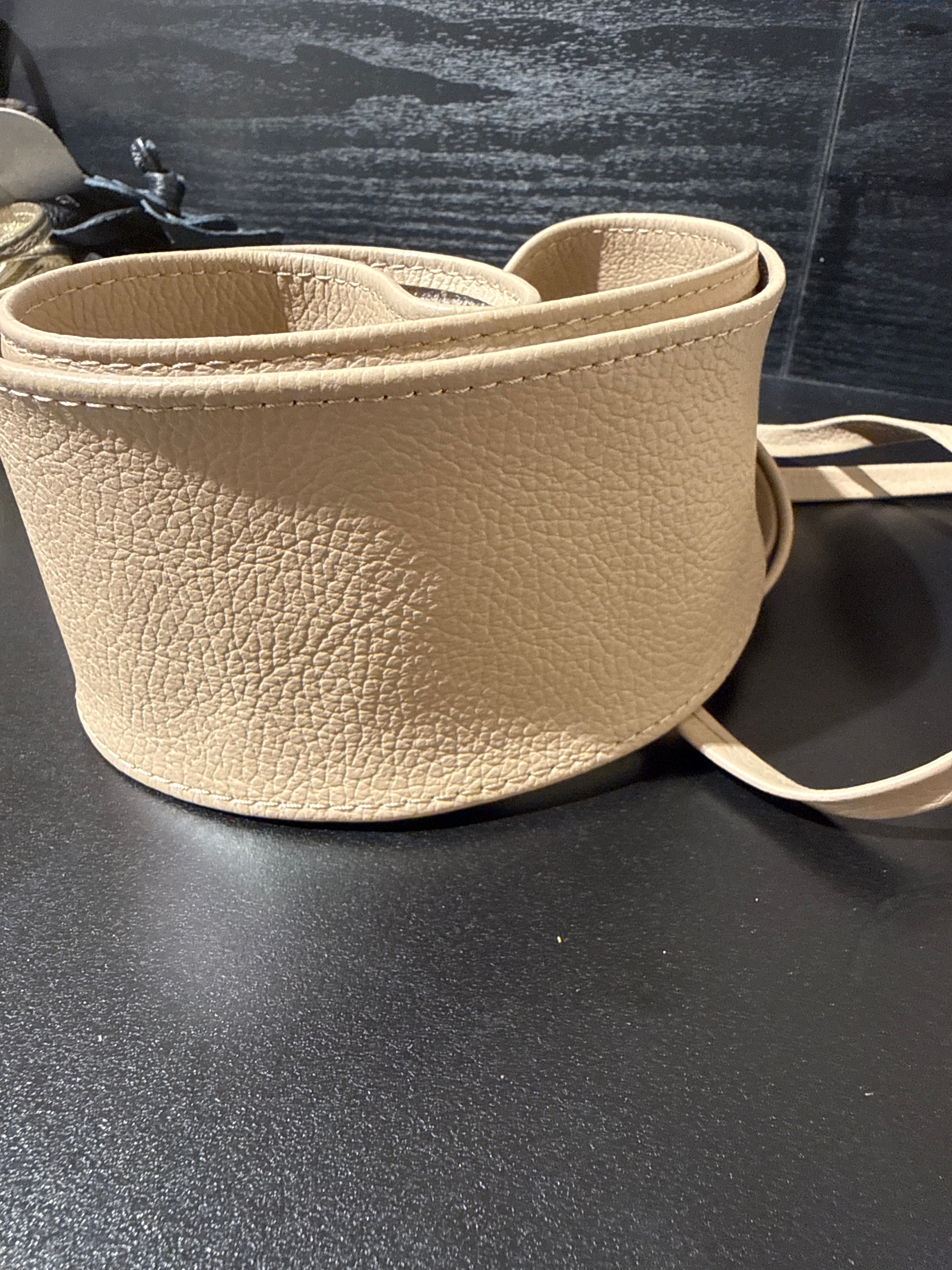 Wikkelriem Classic grain leer