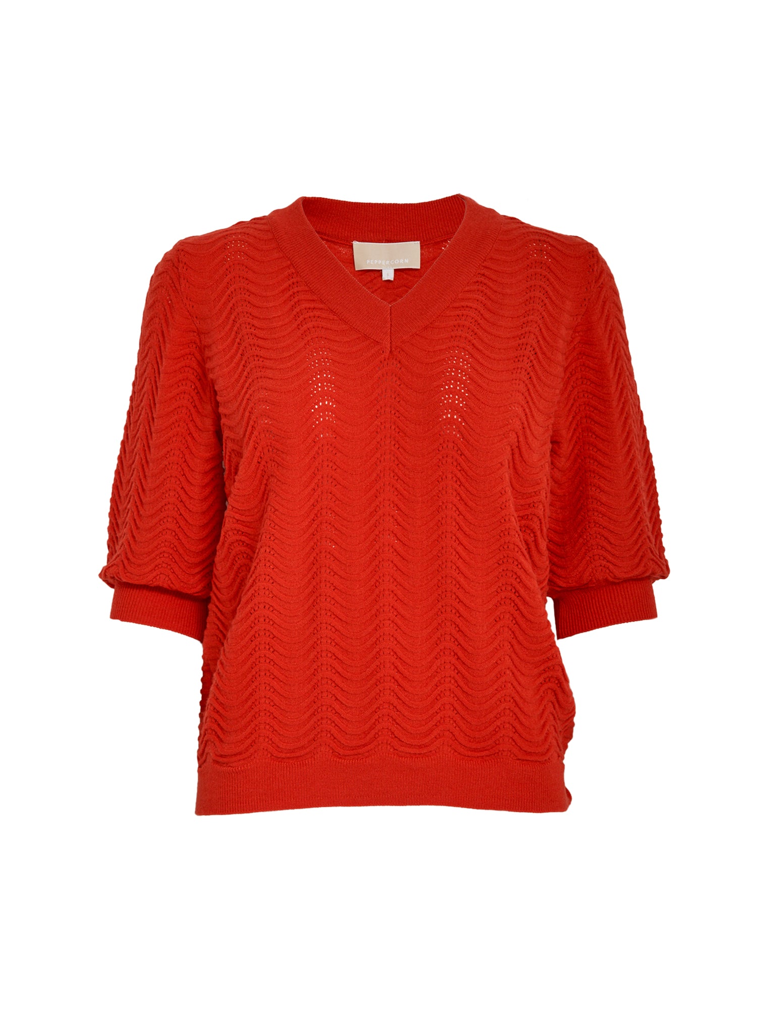 Peppercorn pullover pofmouw