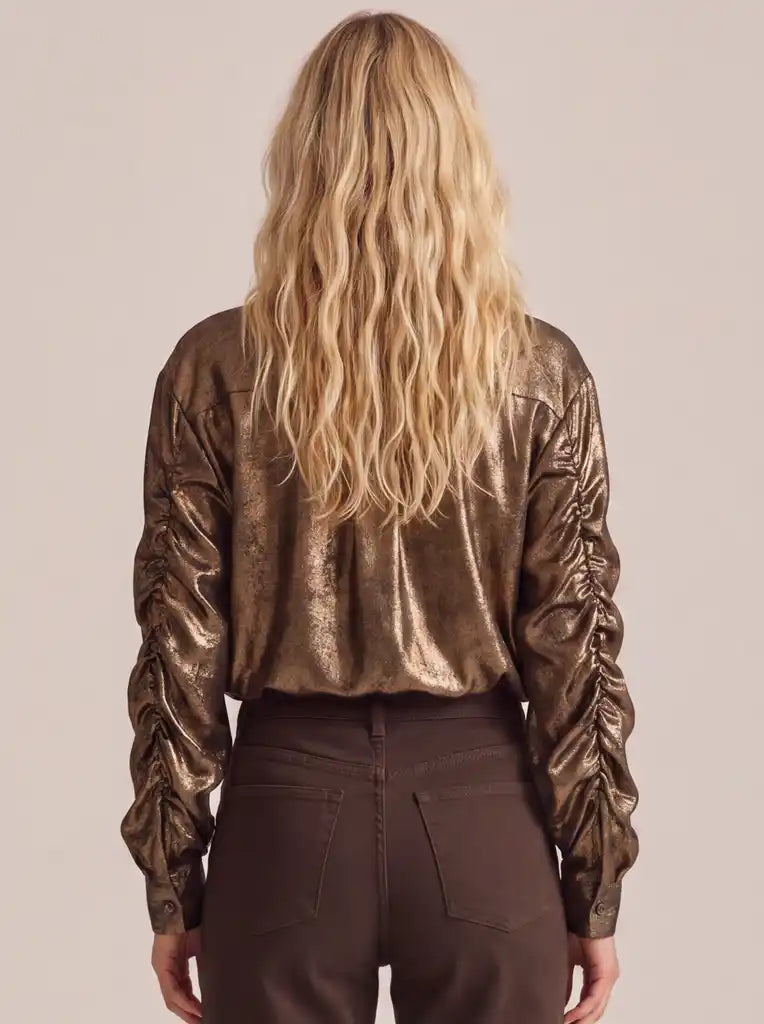 Honnête Atelier blouse Acasia