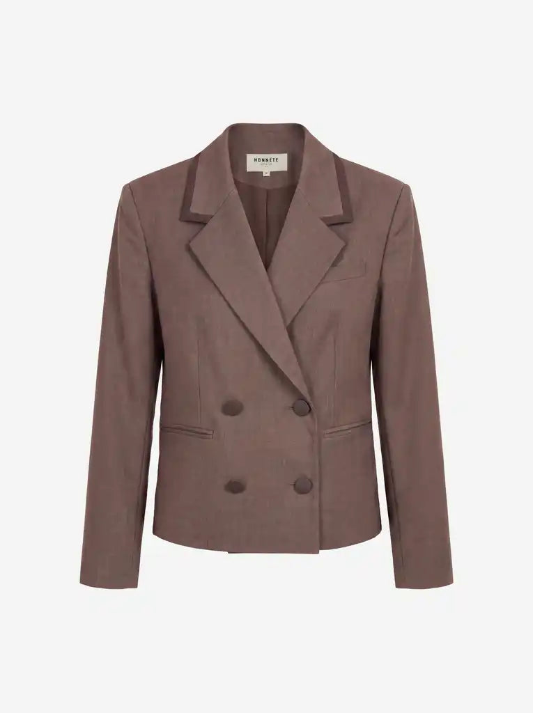 Honnête Atelier blazer Clarisse
