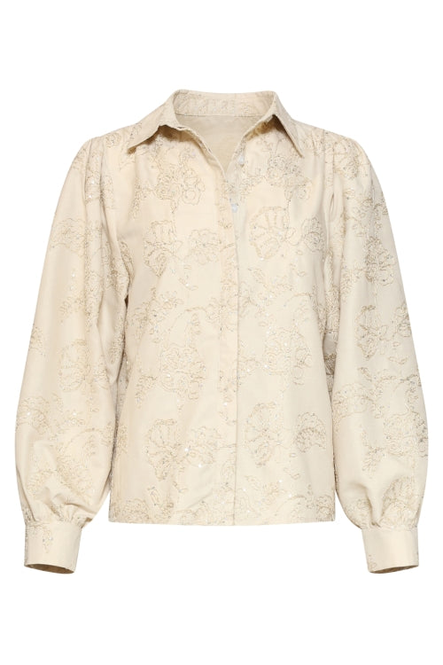 Smashed Lemon blouse met borduursel