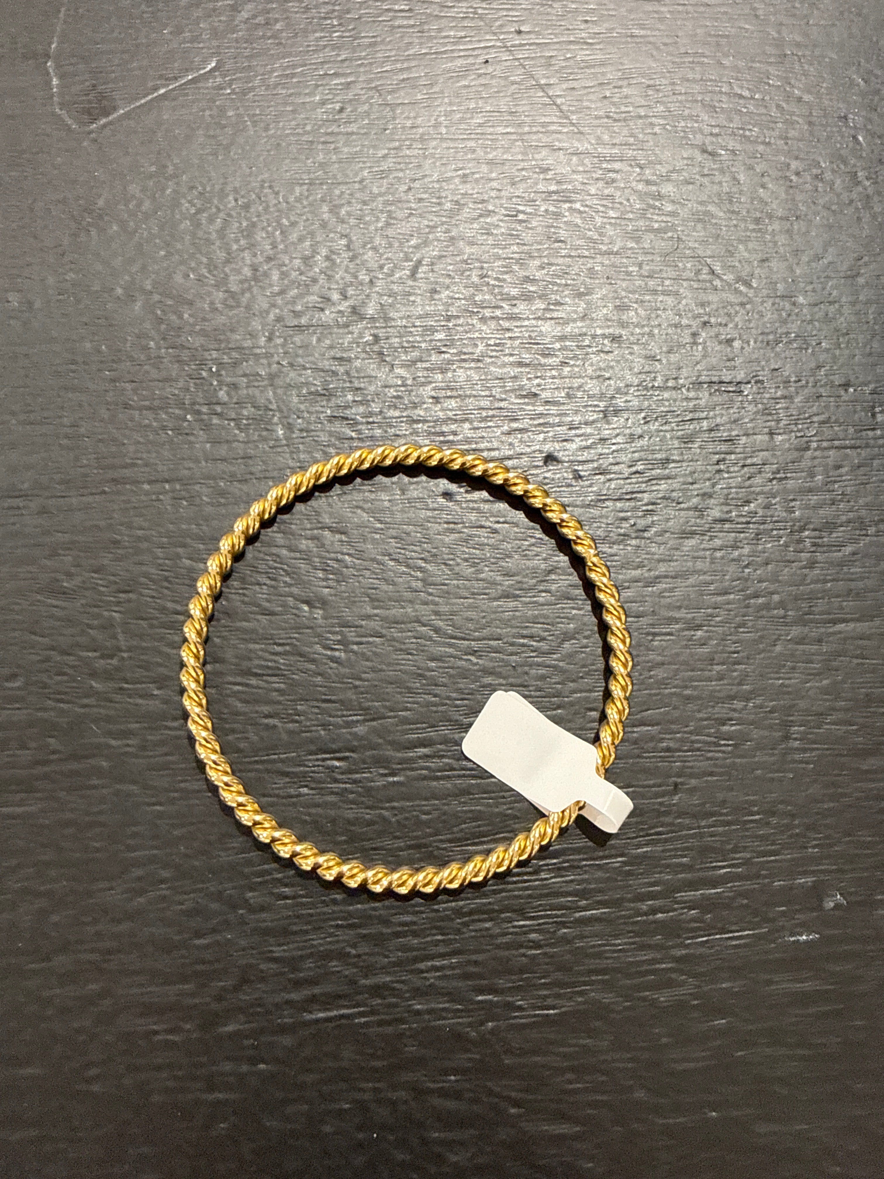 Bauer Basics Armband edelstraal goud gedraaid