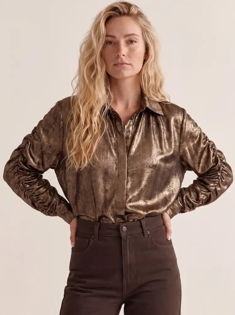 Honnête Atelier blouse Acasia