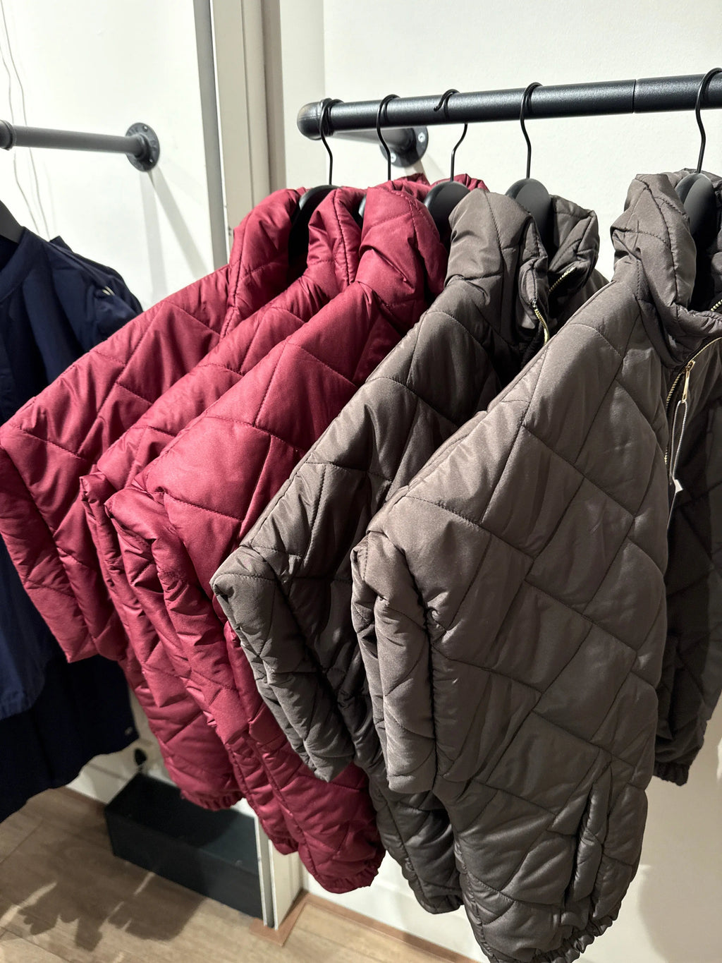 Bodywarmer bruin en bordeaux Cavaleiro