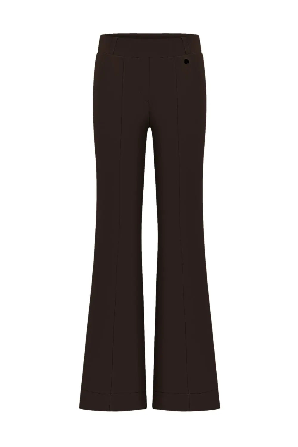 Flared broek, donkerbruin. Cavaleiro