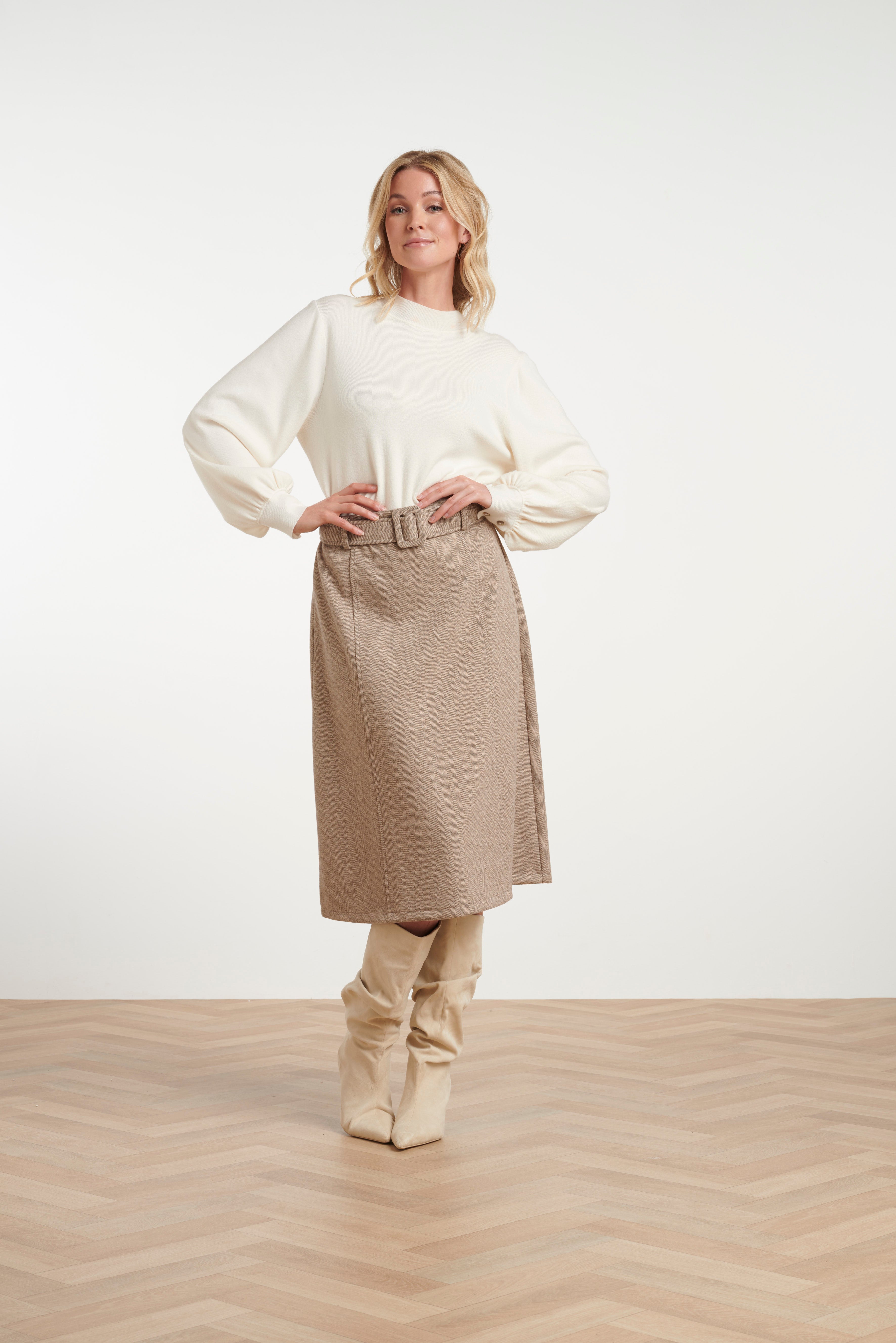 Smashed Lemon midirok tweed