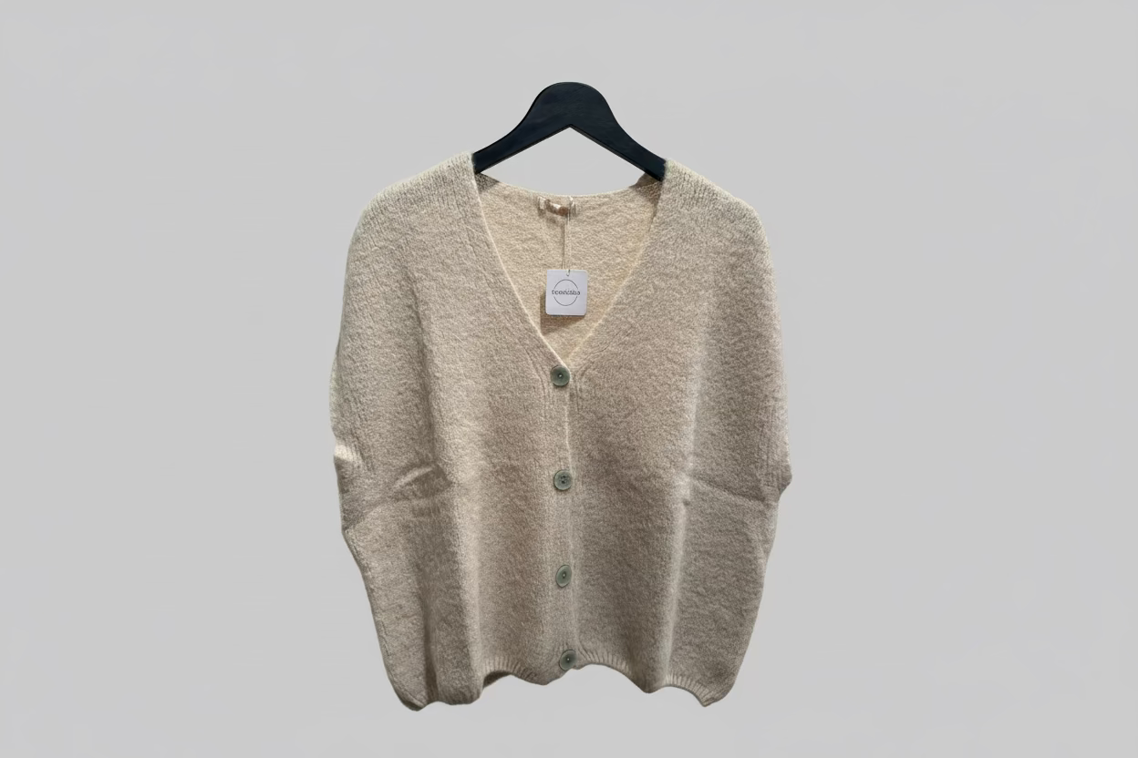 Mouwloos vest alpaca Cavaleiro