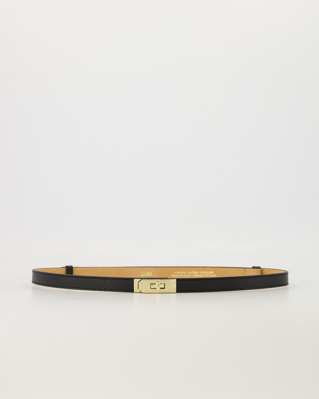 Riem met goudkleurige draaisluiting Cavaleiro