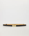 Riem met goudkleurige draaisluiting Cavaleiro