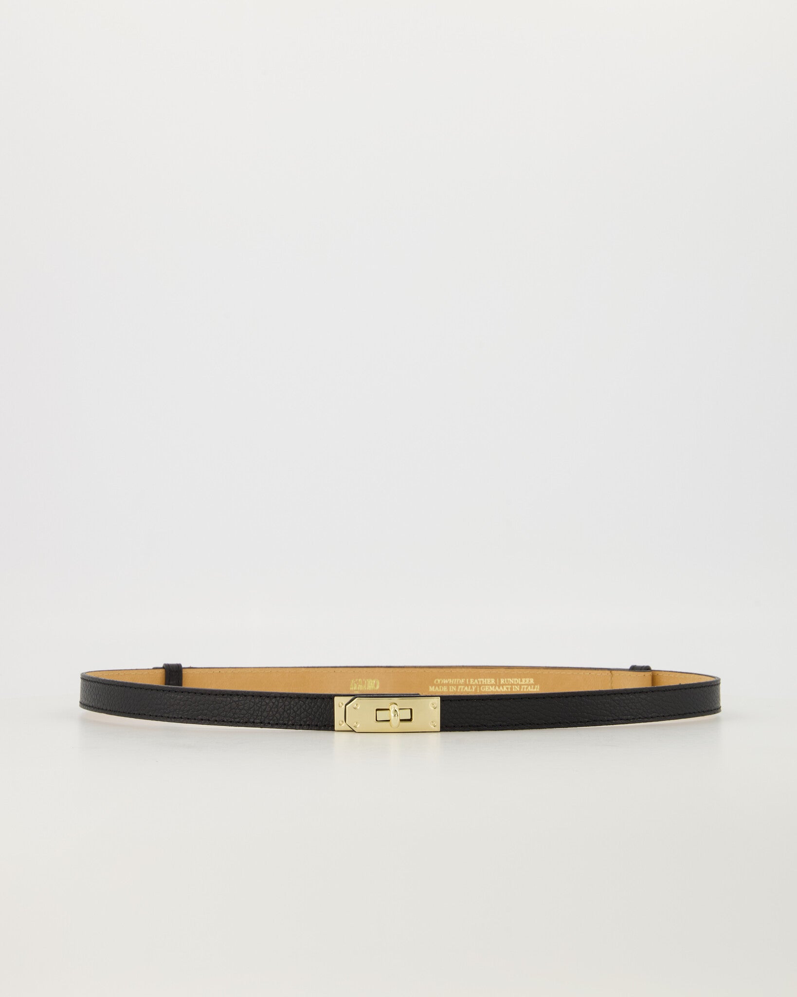 Riem met goudkleurige draaisluiting Cavaleiro