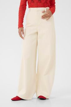 Cream Twill broek Cavaleiro