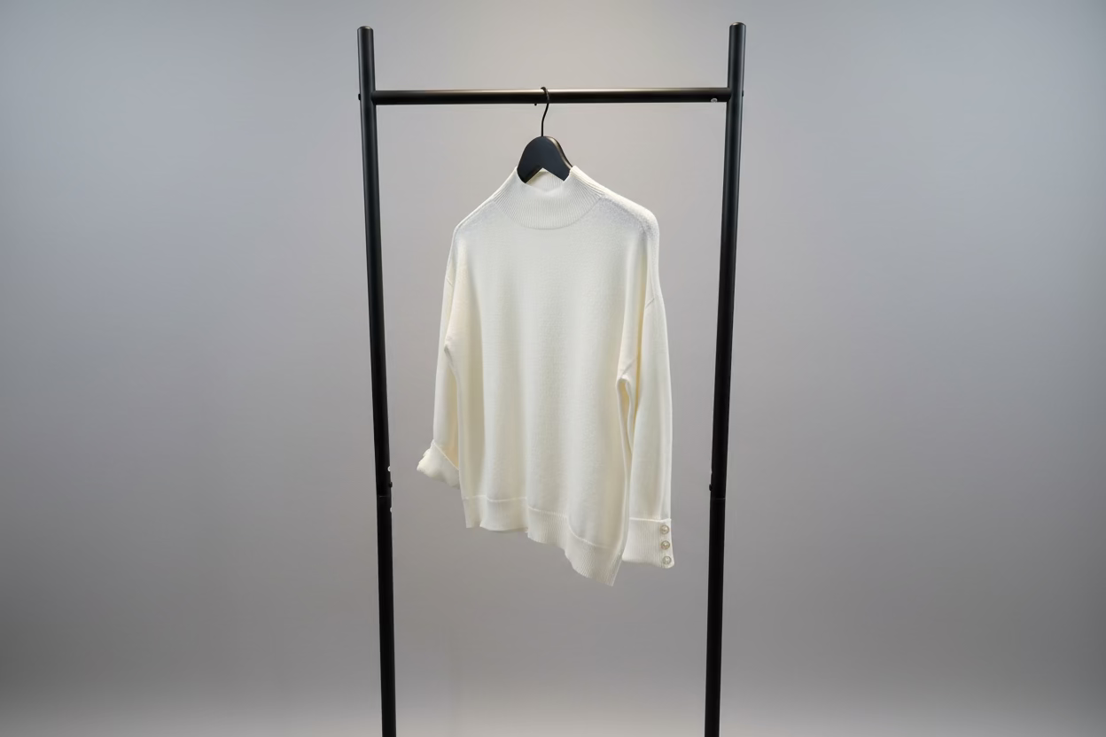 Truitje driekwart mouw met knoopjes