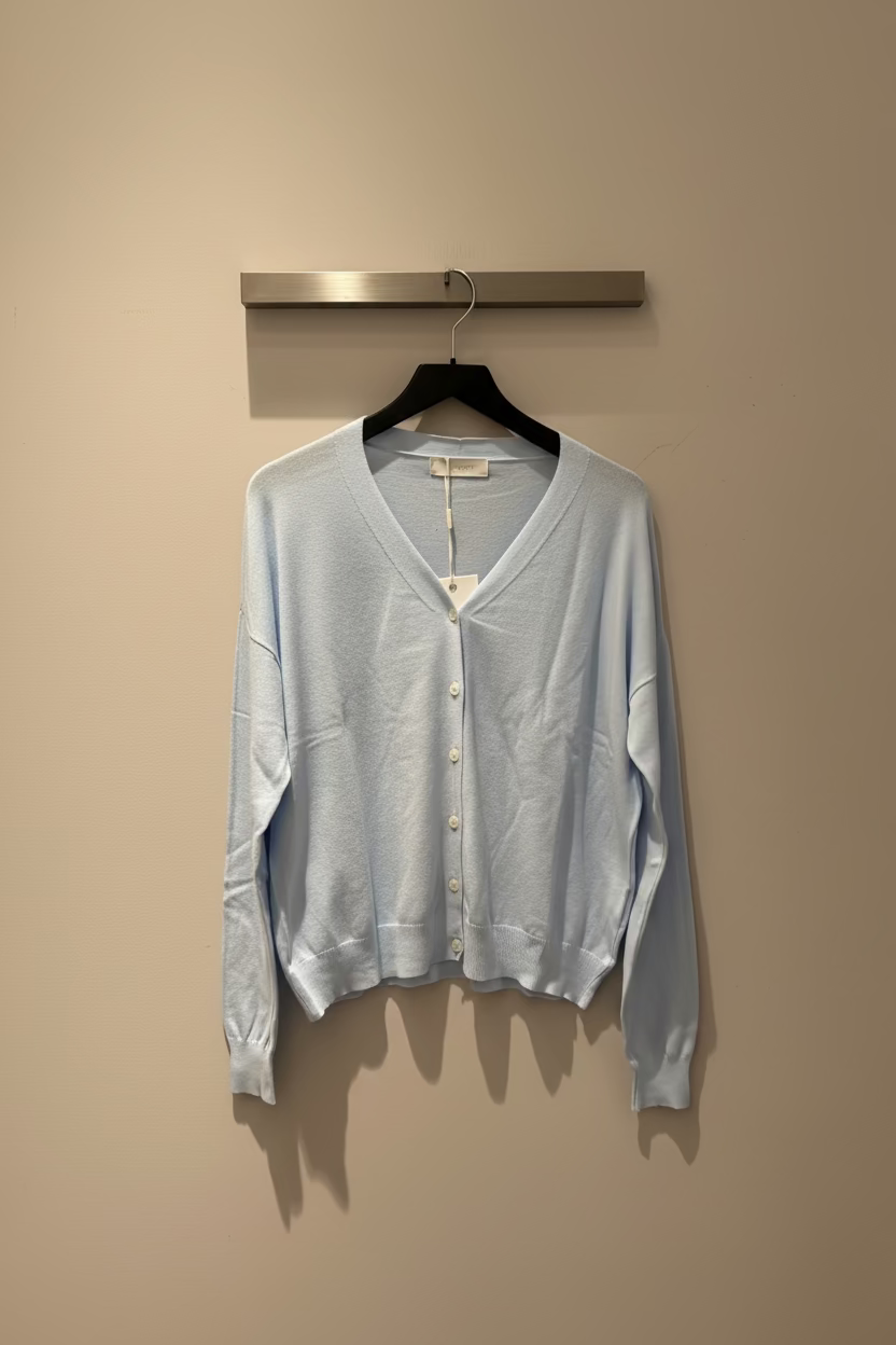 Tricot vestje V-hals