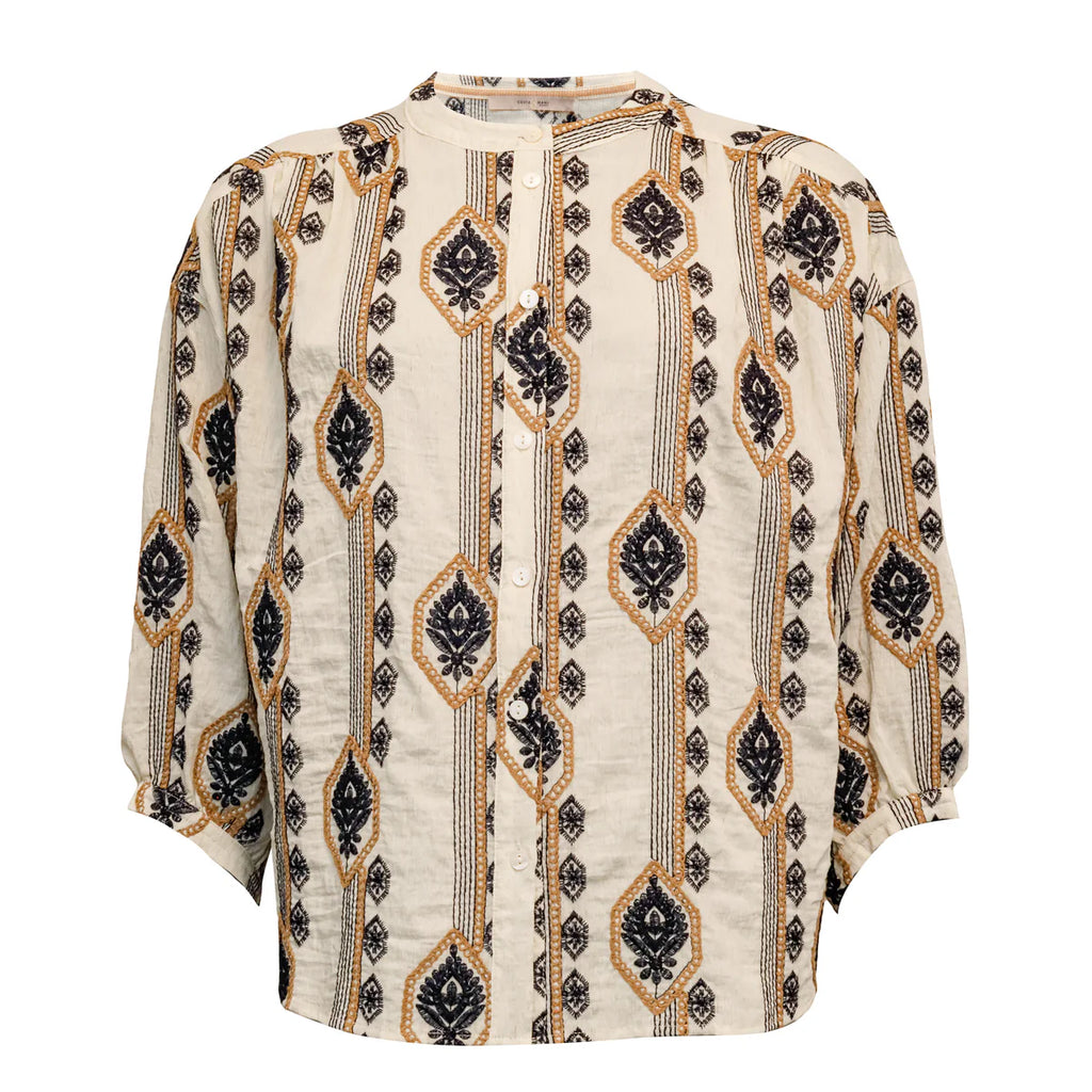 Geborduurde blouse Costamani
