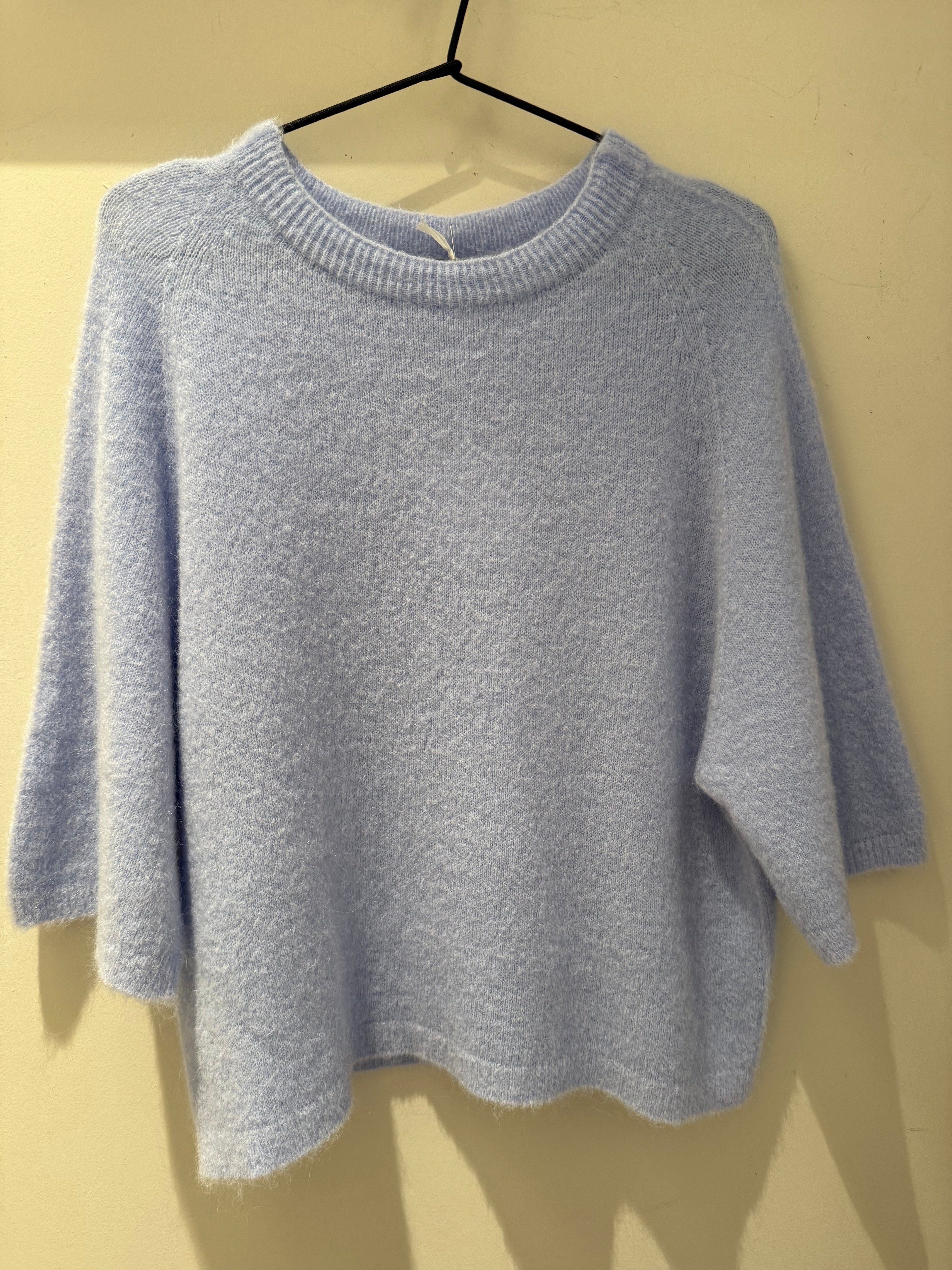 Trui alpaca 3/4 mouw