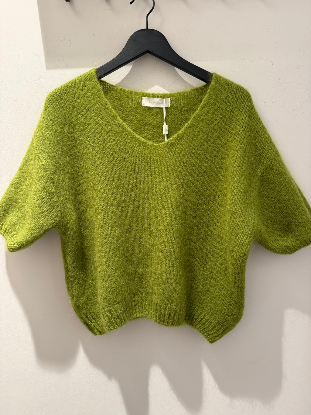 Mohair v-hals truitje