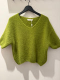 Mohair v-hals truitje