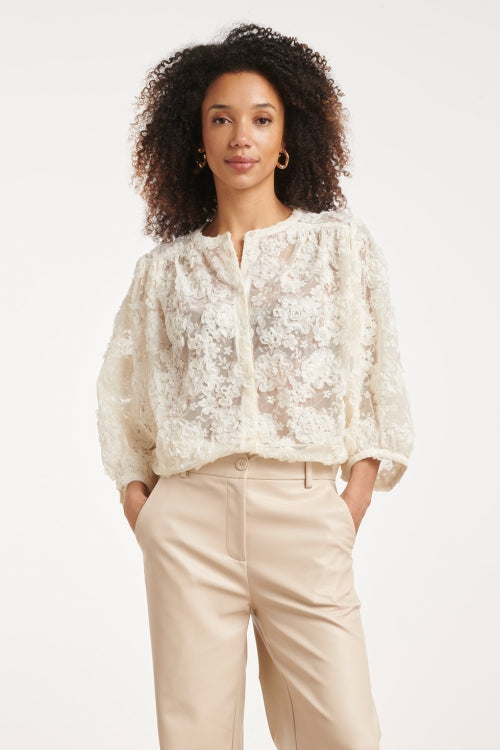 Smashed Lemon blouse bloemen