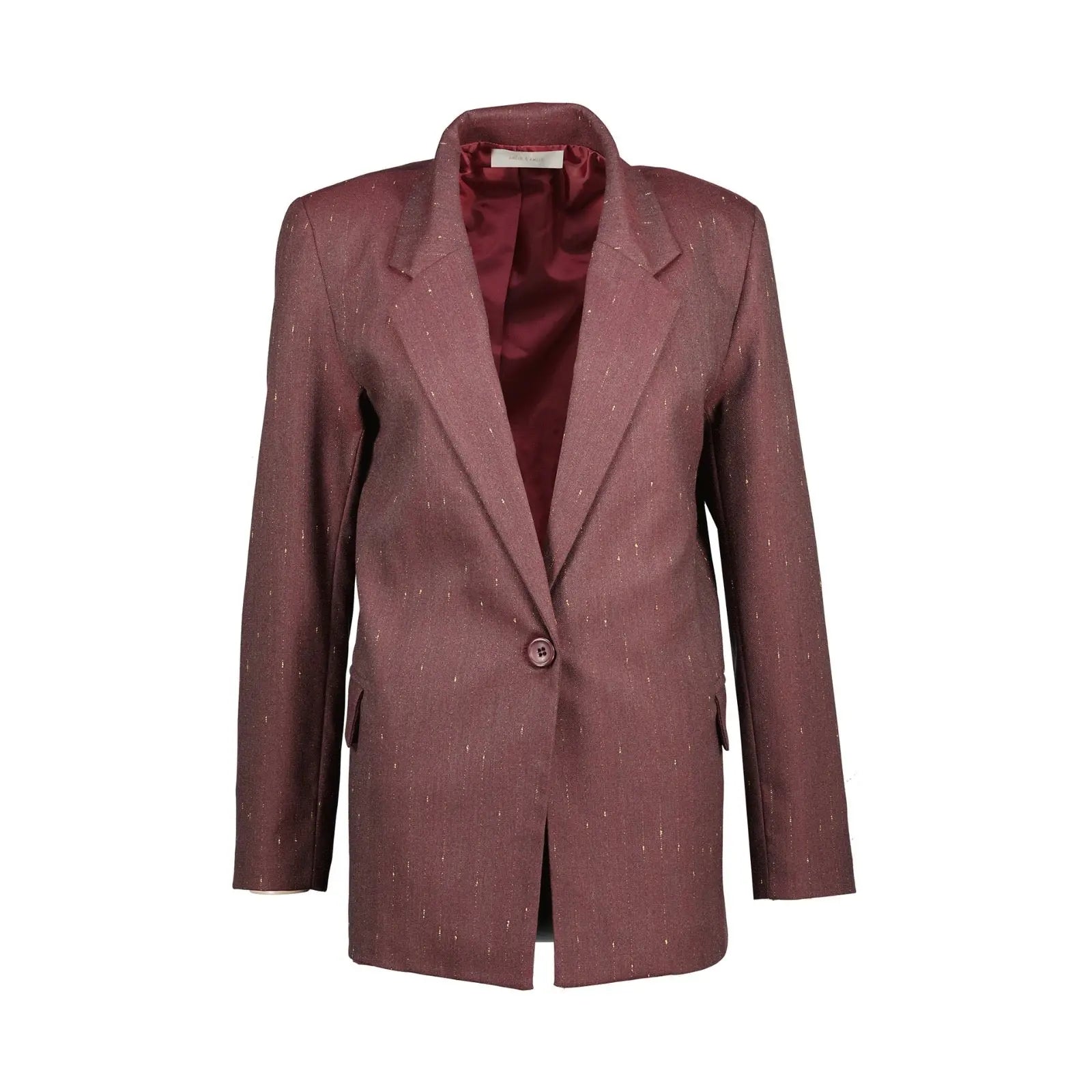 Blazer met gouden glitter Amelie & Amelie Cavaleiro